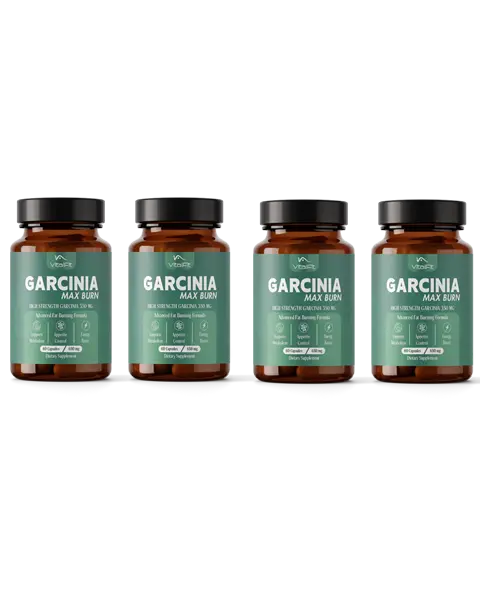 باقة 4 عبوات Garcinia Max Burn